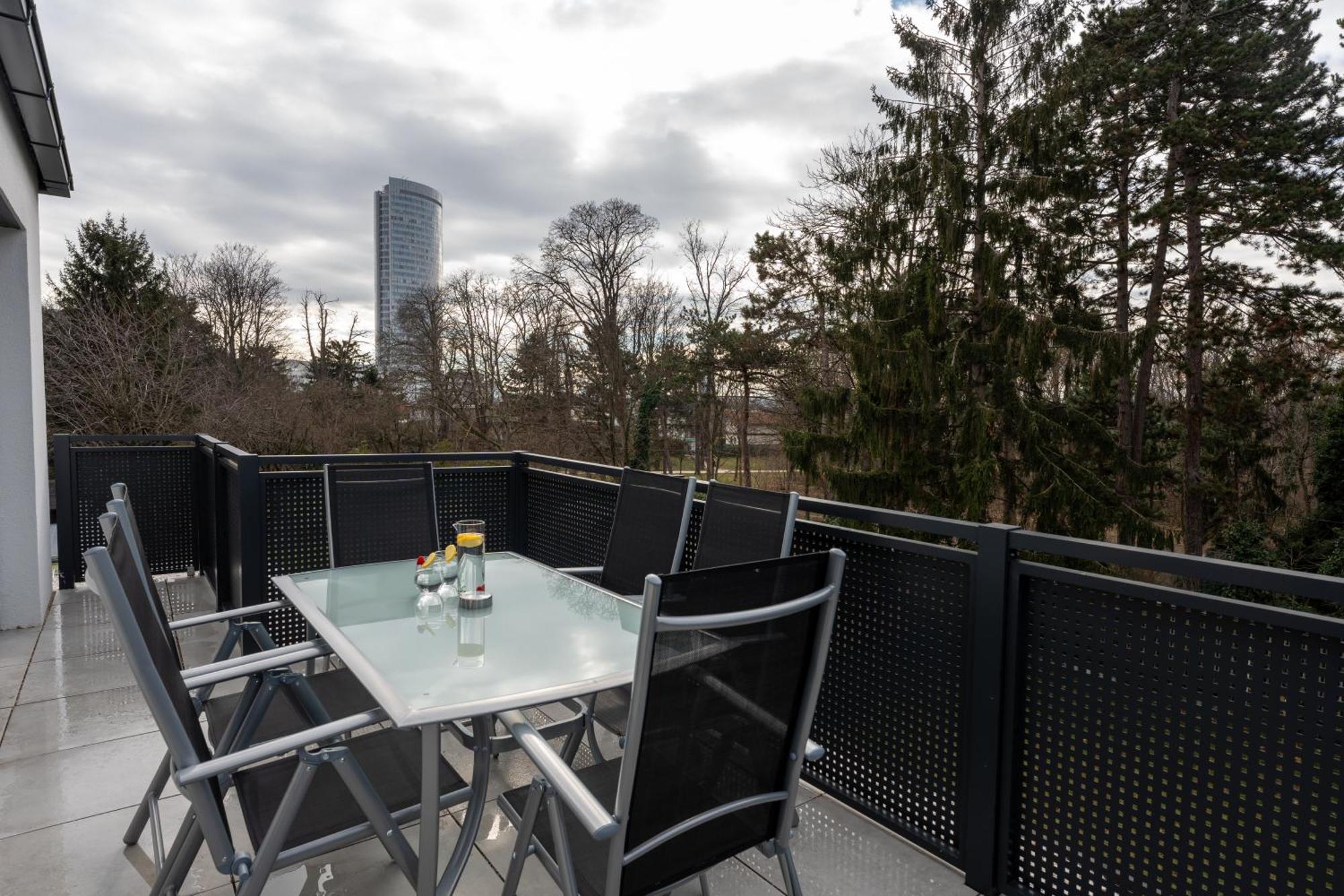 Noblenest: Terrasse - Netflix - Kaffee Lejlighed Wien Eksteriør billede